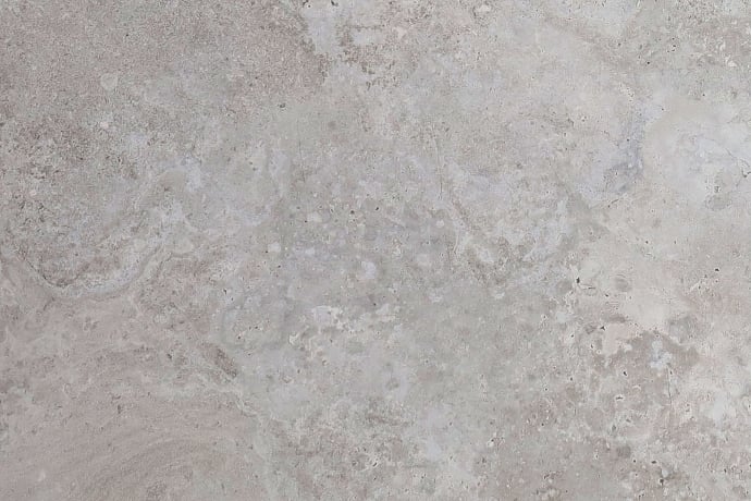 Crosscut grey travertine textured