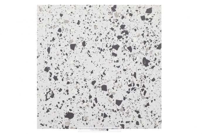 Terrazzo Silver Glossy Full-Body