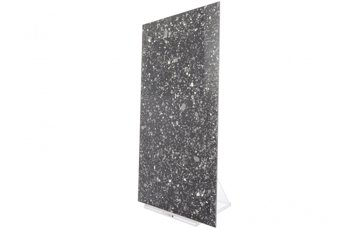 Terrazzo Noir Brillant Pleine masse