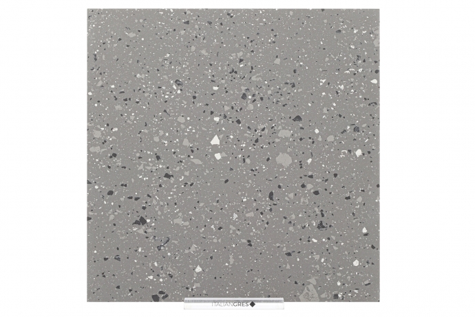 Terrazzo Anthracite Matt Full-Body