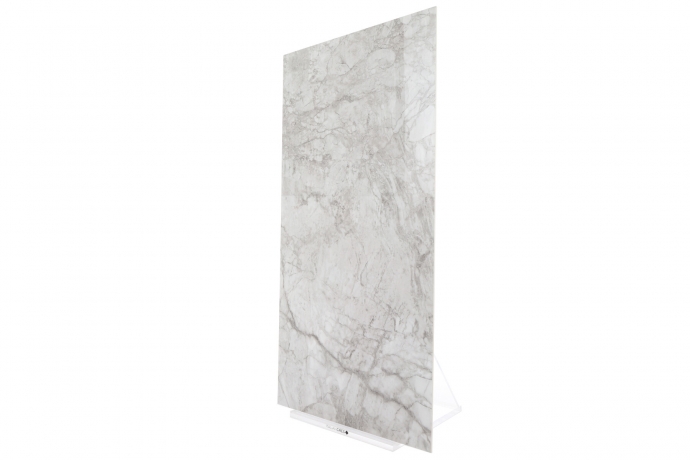 Glossy Royal silver marble