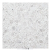 Macro Terrazzo glossy white