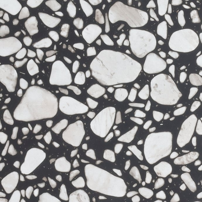 Macro Terrazzo dark large-size slabs