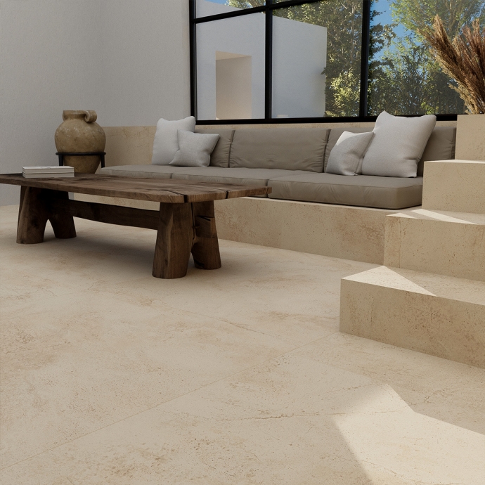 Maddalena Beige Stone Slabs