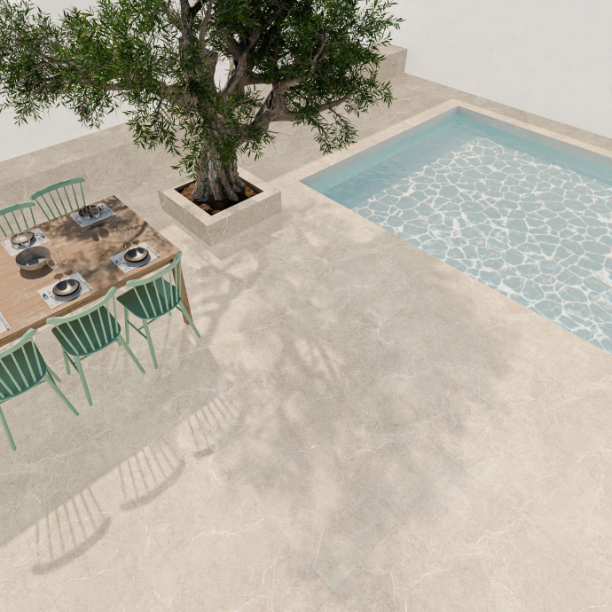 Pietra di Gerusalemme beige 20 mm outdoor