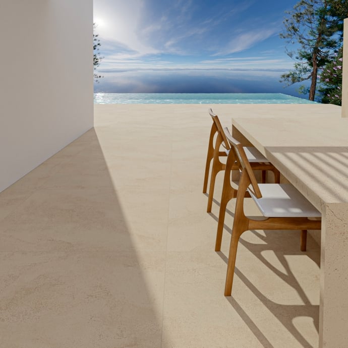 Maddalena Beige Stone grip Grip Outdoor