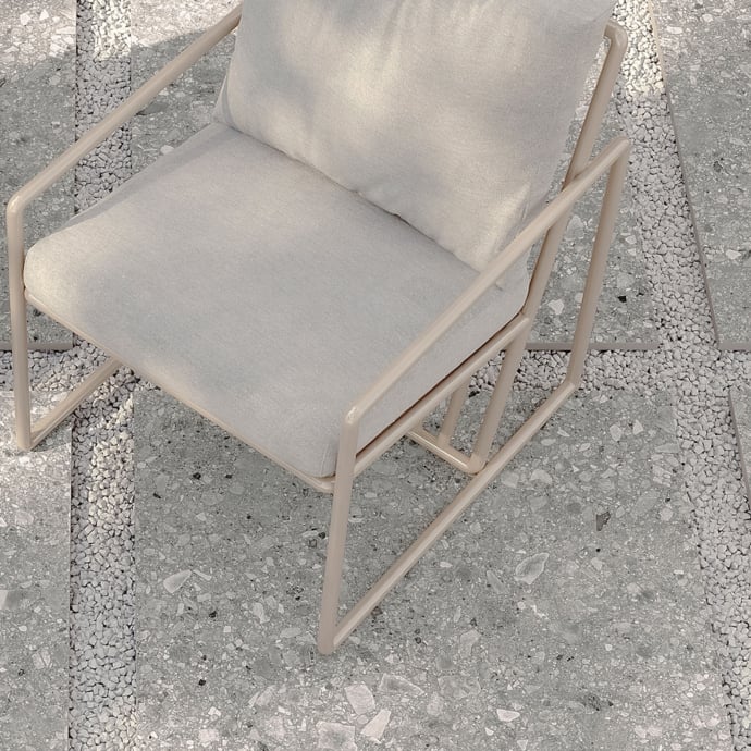 Ceppo di Gré Italiano - Grigio chiaro 20 mm outdoor