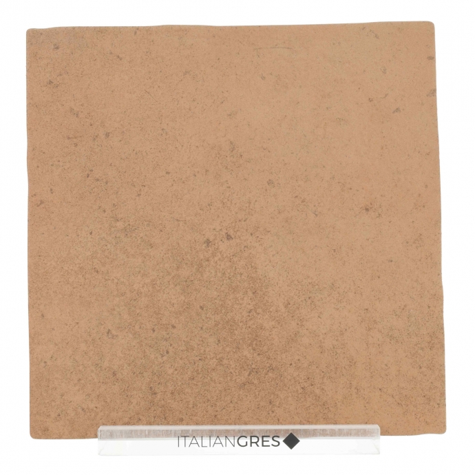 Terracotta effect floor tiles copper