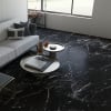 Elegant black matt marble