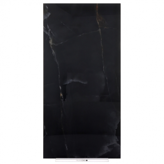 Glänzender marmor schwarzer Onyx