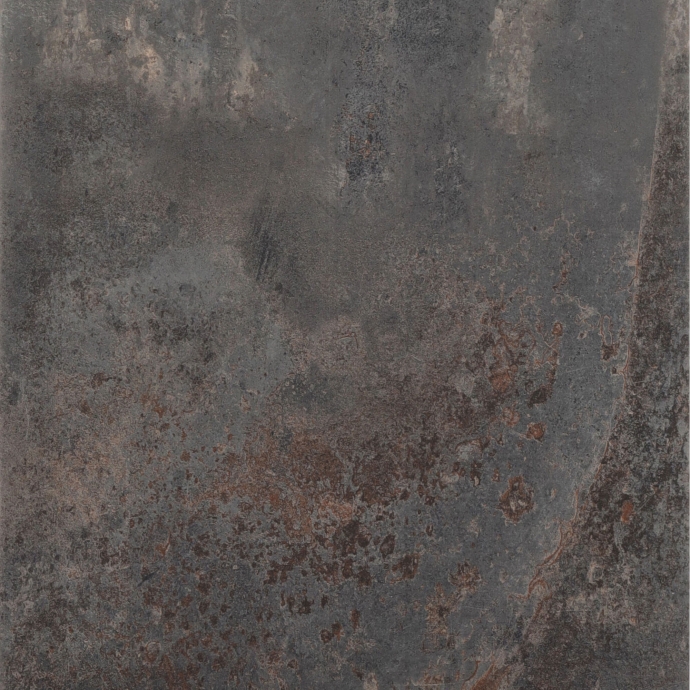 Oxidized iron tile black