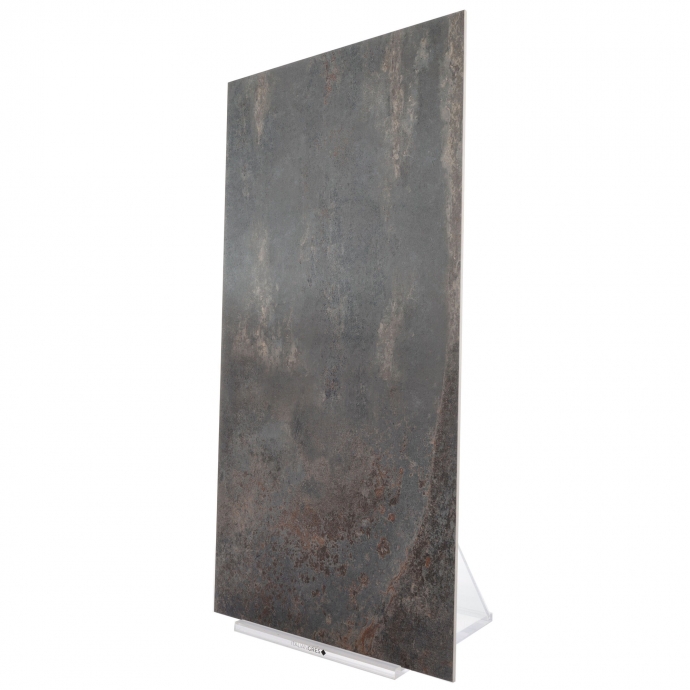 Oxidized iron tile black