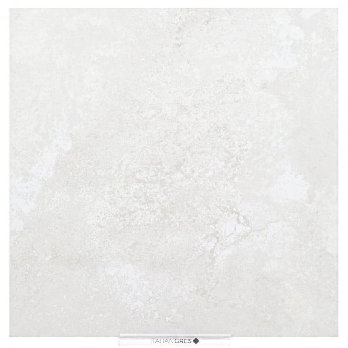 Marbre travertin crosscut blanc