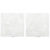 Crosscut white travertine marble