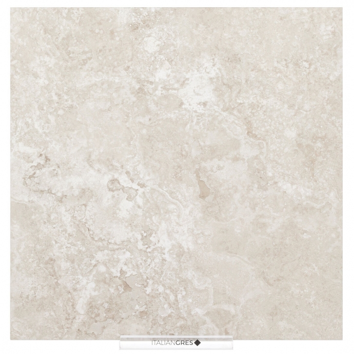 Crosscut beige travertine marble