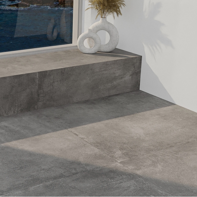 Concrete anthracite