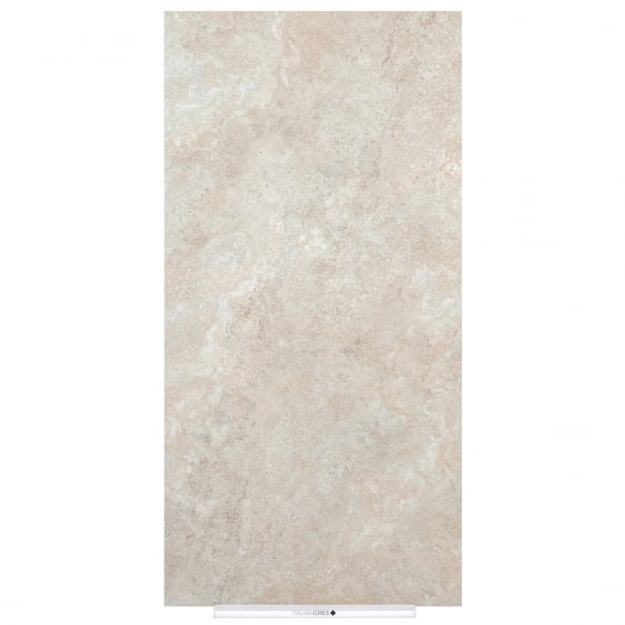 Crosscut almond travertine textured