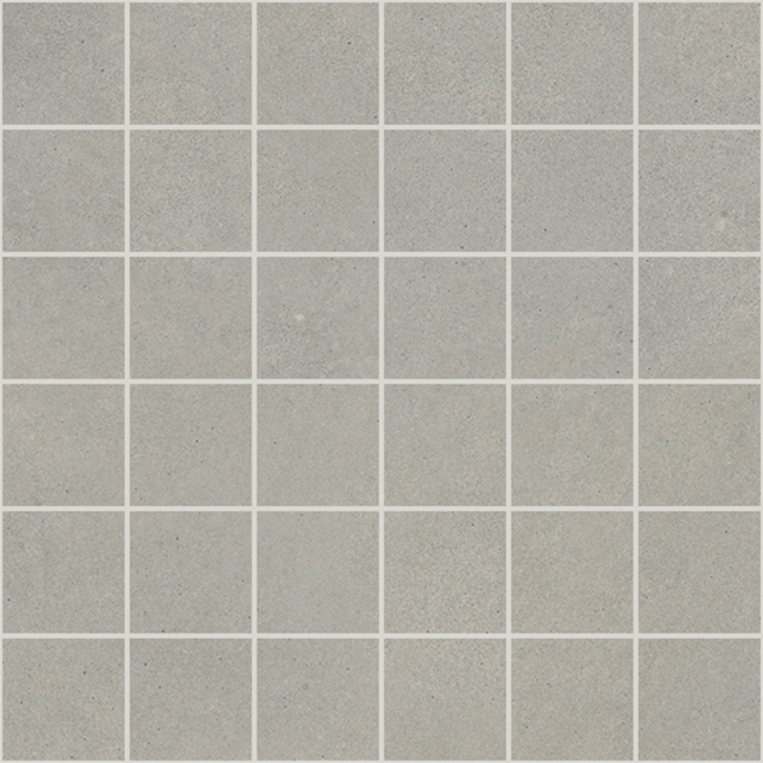 Mosaico 5x5 cm Cemento Grigio