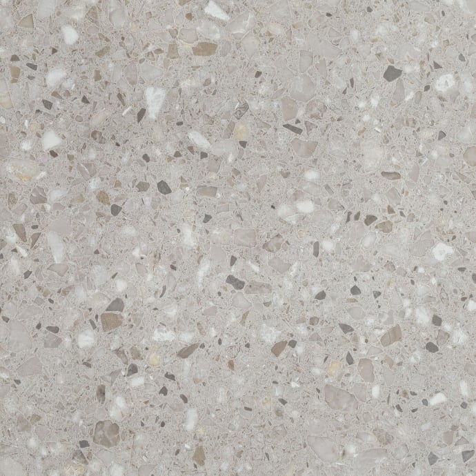 Pietra lucida con piccoli grani grigio taupe Ceppo di Gré