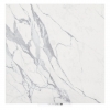 Glossy Statuario marble with diagonal grey lines