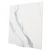 Matt Statuario marble with diagonal grey lines