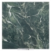 Green semi polished marble