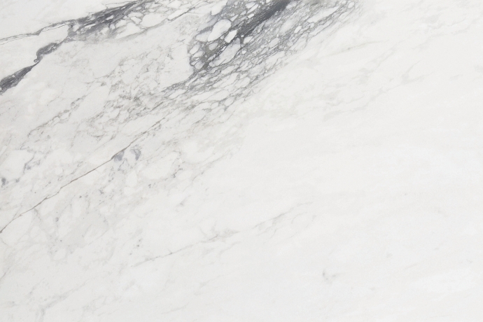 Dark grey vein semi polished marble