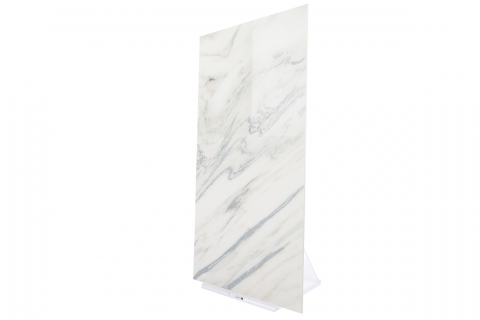 Bianco Arni glossy marble