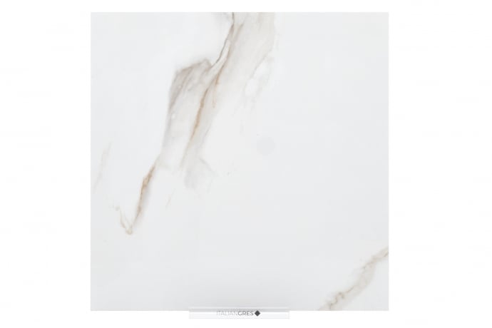 Calacatta semi polished marble