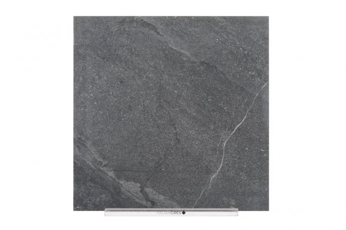 Anthracite technical marble effect floors