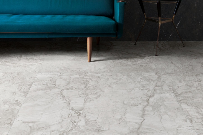 Matt Royal silver marble