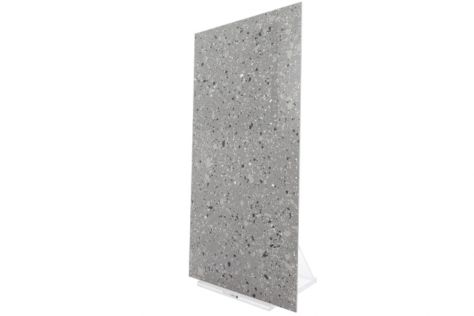 Terrazzo Anthracite Brillant Pleine masse