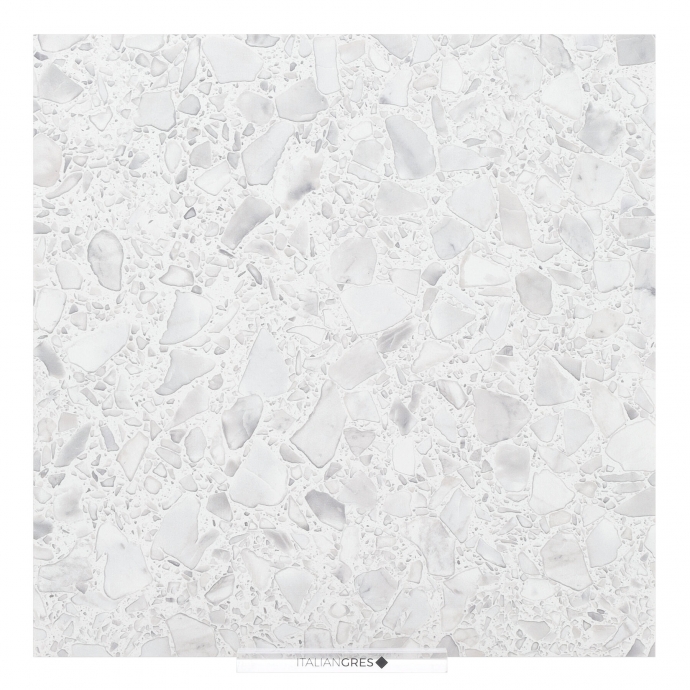 Macro Terrazzo white