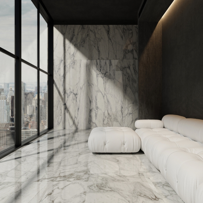 Calacatta Extra glossy marble