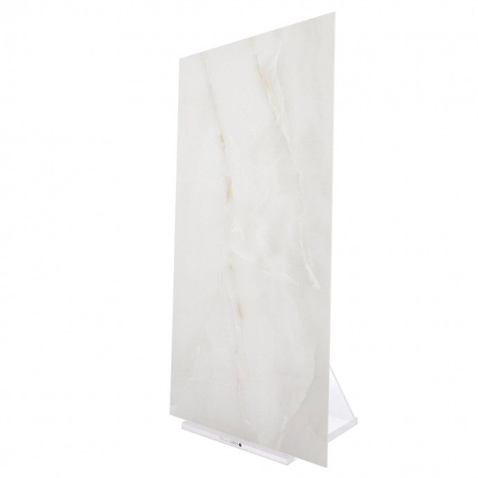 Ivory onyx glossy marble