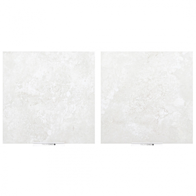 Crosscut white travertine marble outdoor