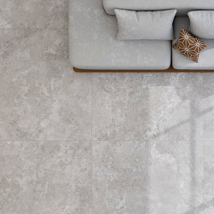 Marmo travertino crosscut grigio