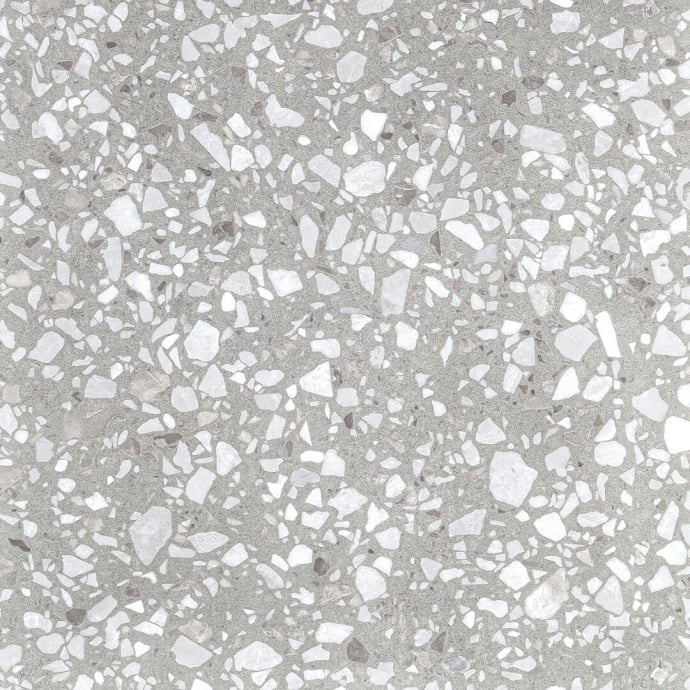 Classic venetian terrazzo floor grey and white for outdoor