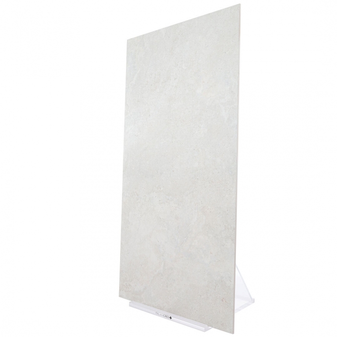 Crosscut white travertine textured