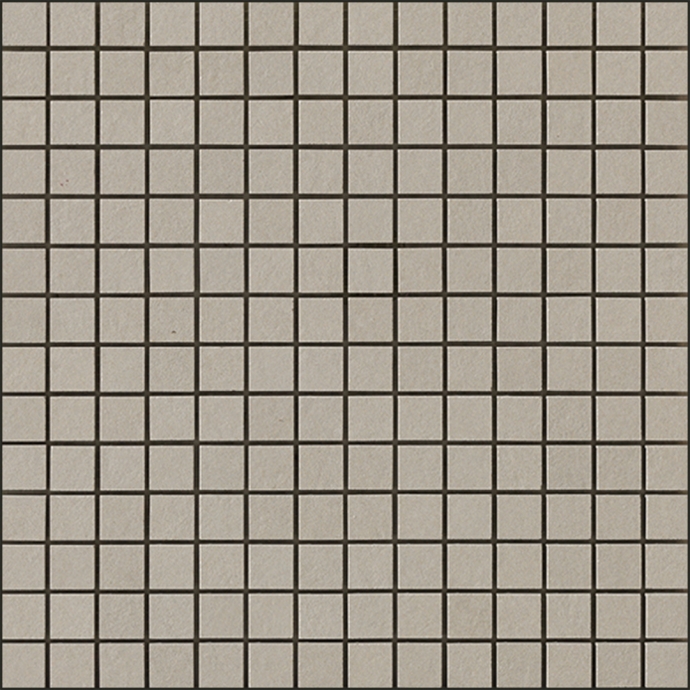 Mosaic 2x2 cm Taupe concrete