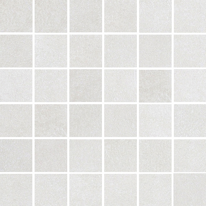 Londra White Concrete Mosaic