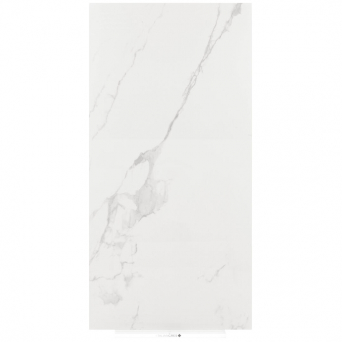 Marble effect tiles - White melange