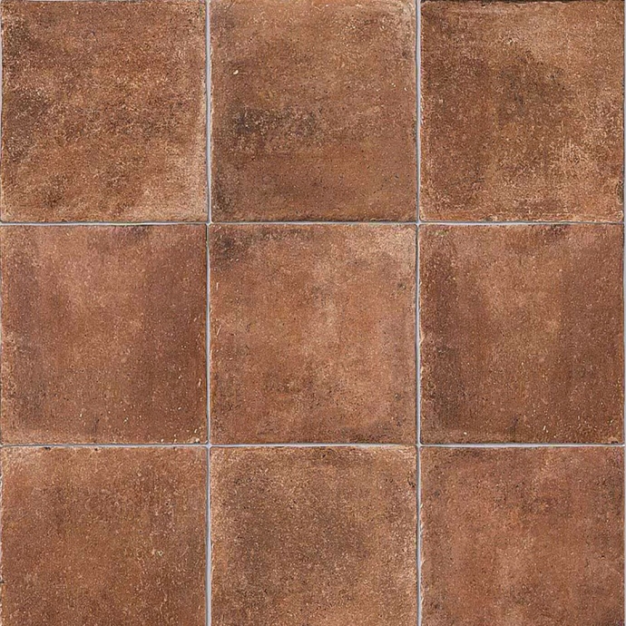 Terracotta effect floor tiles cotto