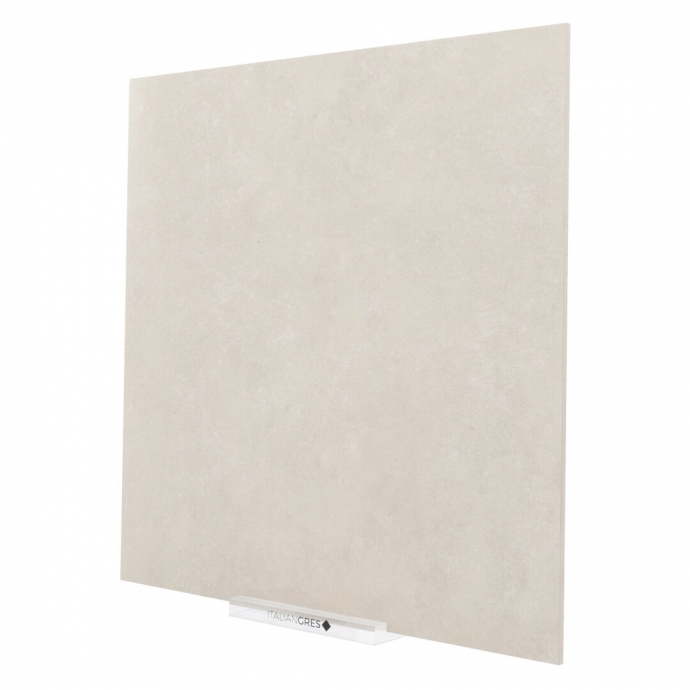 Concrete effect porcelain stoneware beige