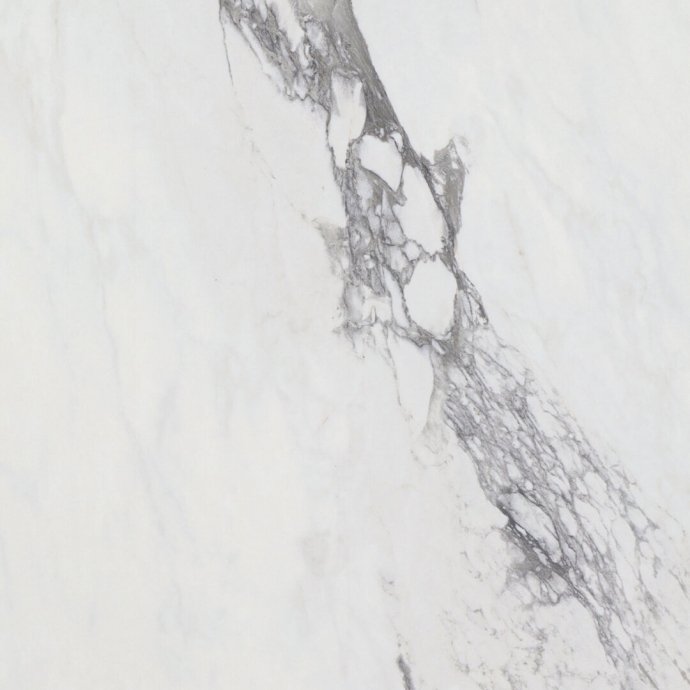 Dark grey vein semi polished marble