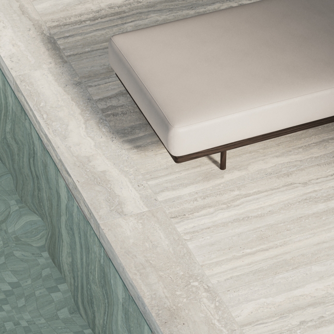 Silver Roman Travertine