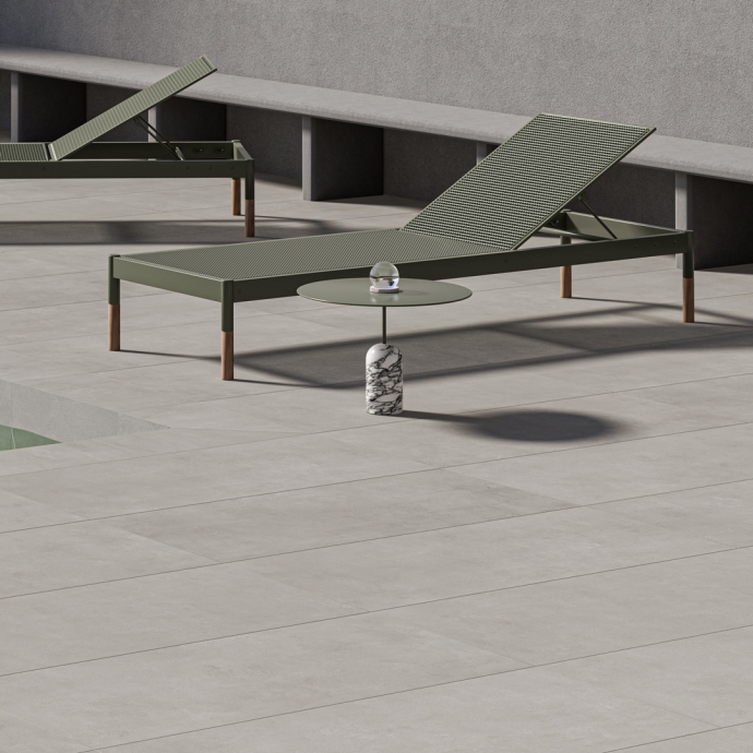 Londra Taupe Concrete Outdoor Antislip R11