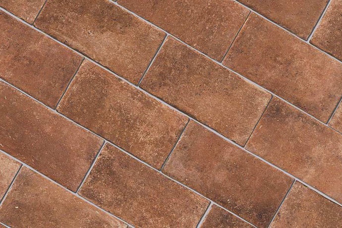 Gres effetto terracotta cotto