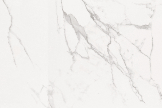 Marble effect tiles - White melange