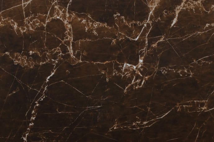 Glossy marble brown Melange